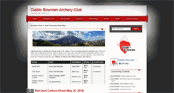 Desktop Screenshot of diablo-bowmen.org
